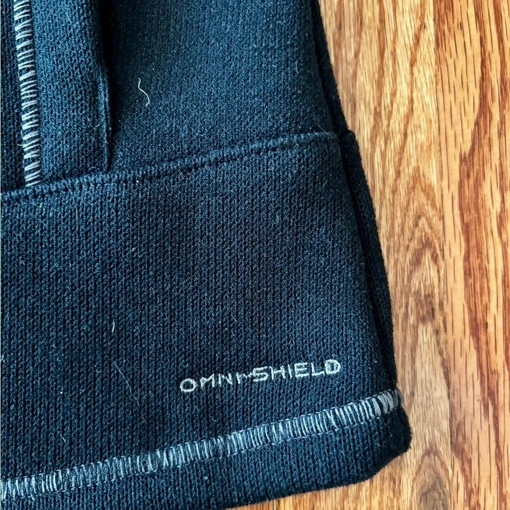 Columbia Omni Shield Women's Black Fleece Pullover - Large